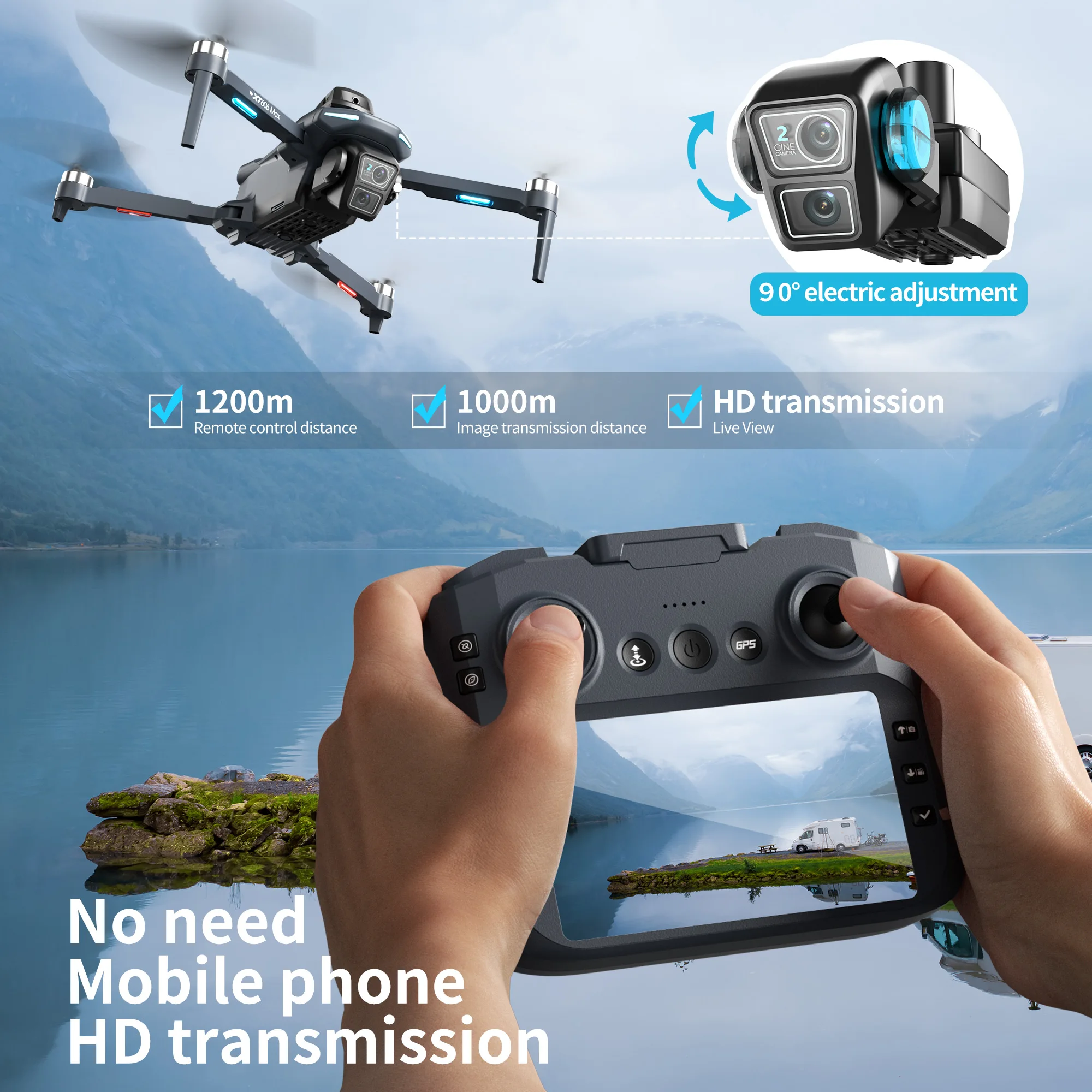 Original XT606 Drohne Professi – Drone Mapping Bewertung und Preis